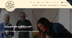 Desktop Screenshot of newenglandcoffee.com